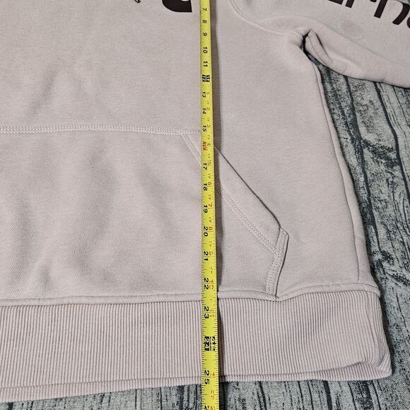 Carhartt hoodie womens small Pink Long Sleeve Hood EUC S 4/6 - Picture 4 of 6